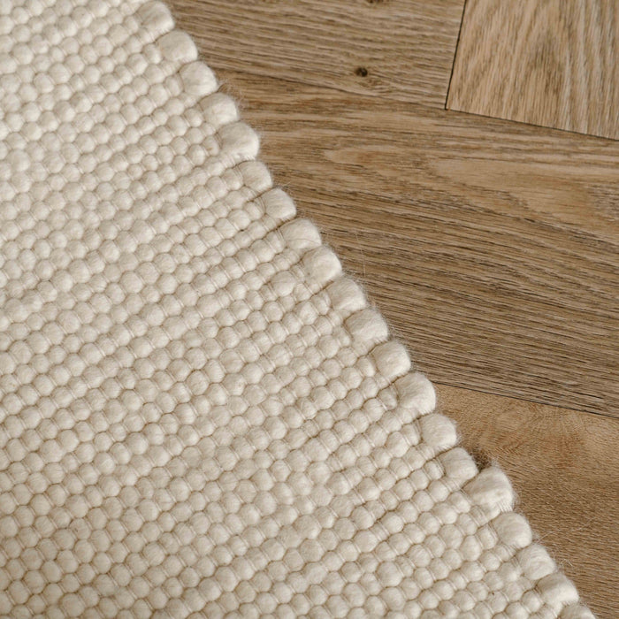 Mrcarpet Wollen vloerkleed Ivoorwit Gotland 200x290cm