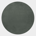 Mrcarpet Rond hoogpolig vloerkleed Extra Zacht Fluffy - Groen 120cm