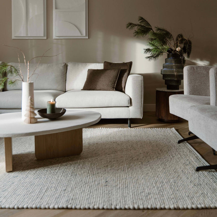 Mrcarpet Wollen vloerkleed Beige|gemeleerd Gotland 240x340cm