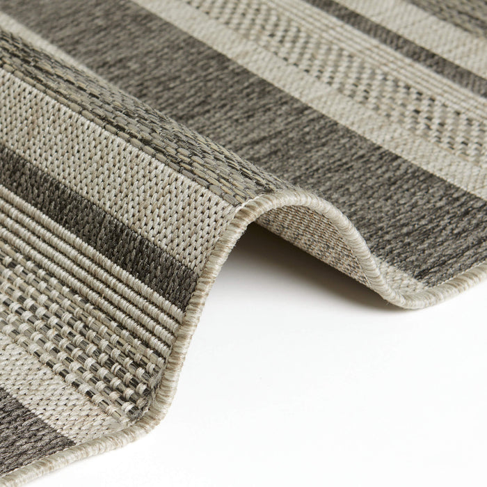 Mrcarpet Buitenkleed Treviso Grijs|Antraciet 160x230cm