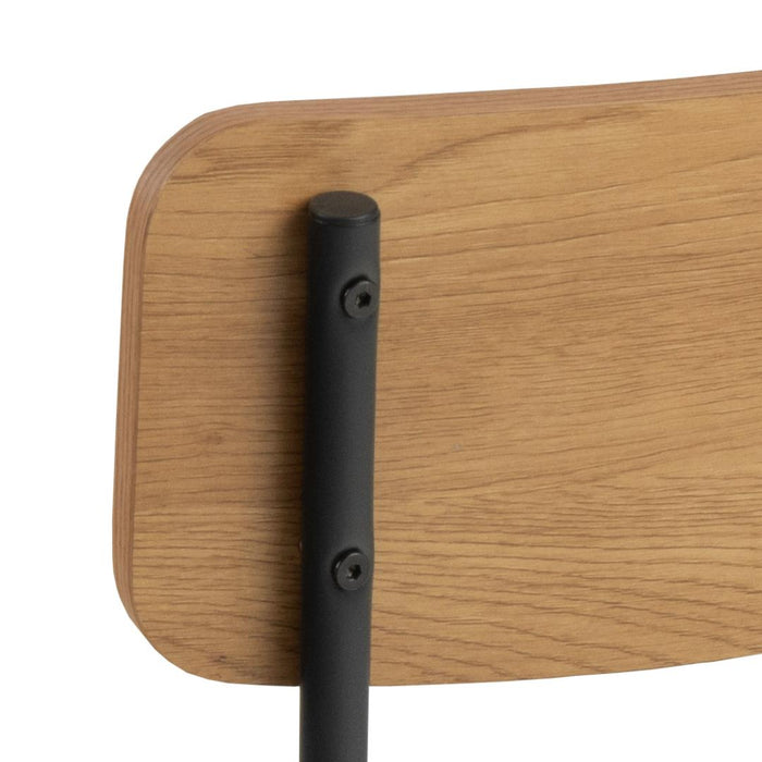 Giga Living - Eetkamerstoel - Naturel - Zithoogte 45cm - Tjorna - Set van 4