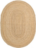 Mrcarpet Buitenkleed Jute Ovaal Outdoor Breeze Naturel 200 x 290cm