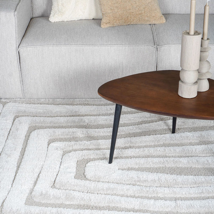 Veer Carpets - Vloerkleed Lima Beige 240 x 340 cm