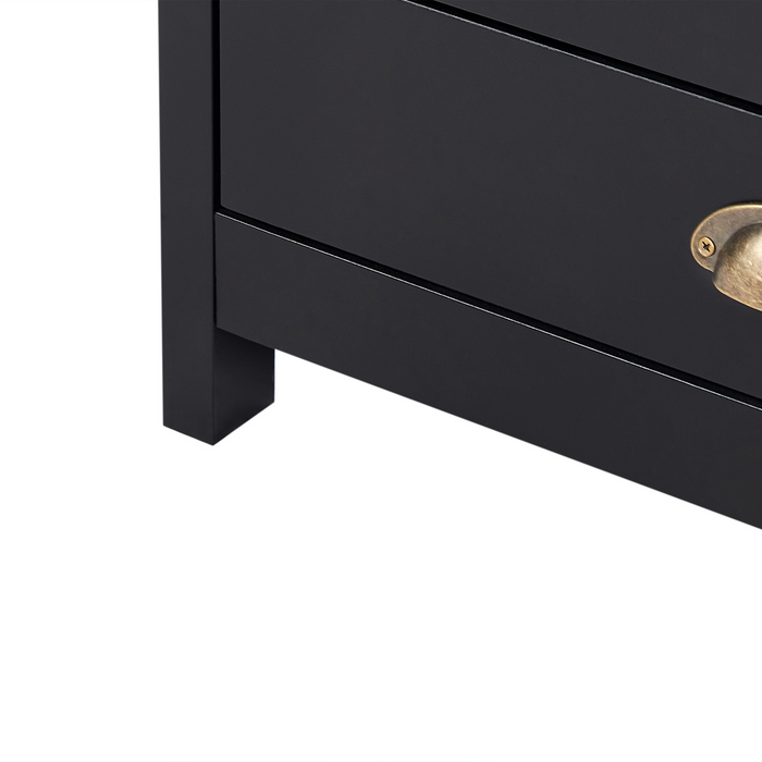 Beliani - CERES - Wijnkast - Zwart - MDF