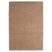 Tapeso Hoogpolig vloerkleed shaggy Trend effen - beige - 80x150 cm