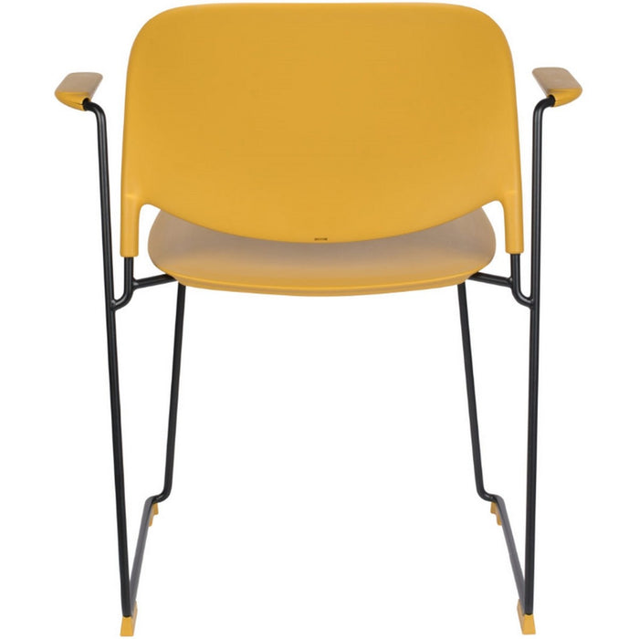 Puur Stord armstoel geel