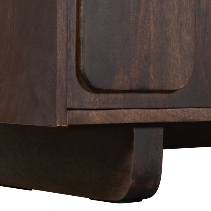 TV-Meubel Porto - Bruin|Hout - Mango - Hout