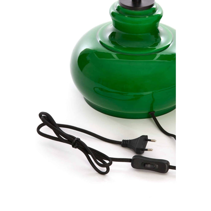 Light & Living Light&living Lampvoet Ø28,5x33 cm VERDE glas groen