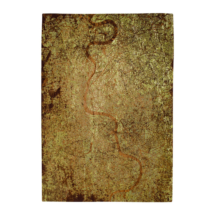 Louis de Poortere Cities Vloerkleed 100 x 140 cm - Green Meadows