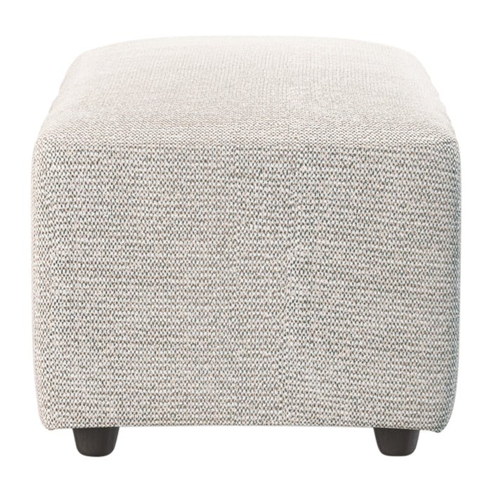 HKliving Jax Bank Element - Hocker Small - Geweven Stof - Naturel Melange