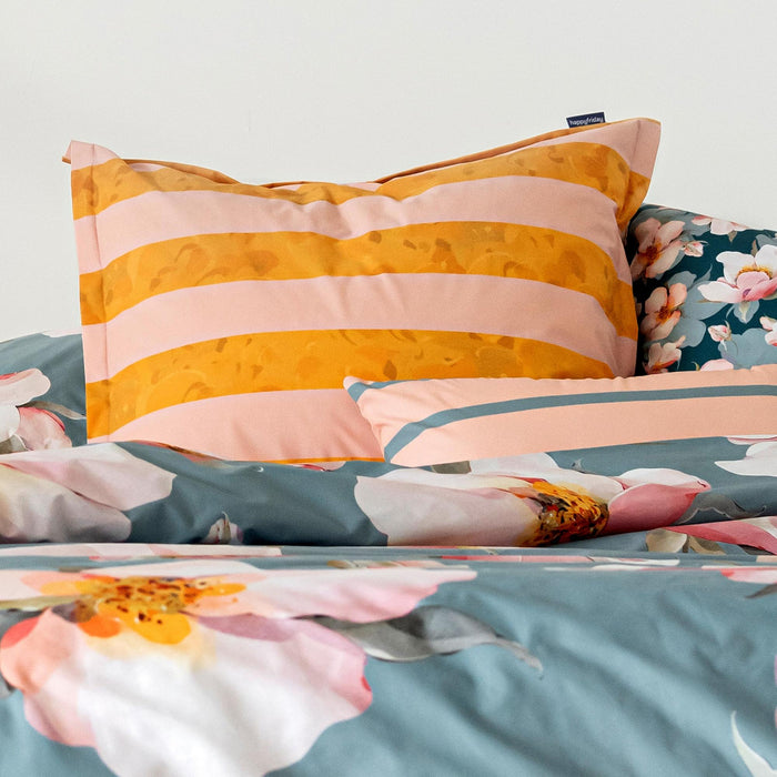 Spring blossom Kussensloop 60x60 cm Happyfriday, Veelkleurig, 100% katoen, de kwaliteit van 200 TC