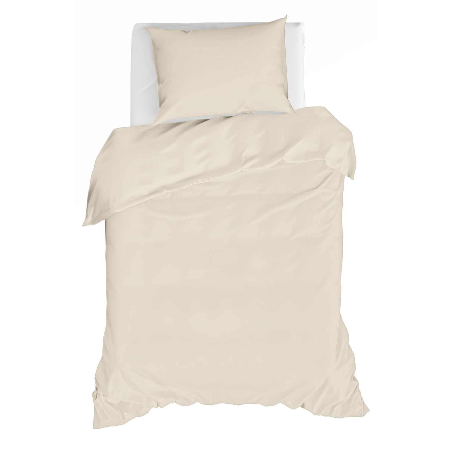 by fonQ Fresh Dekbedovertrek 140 x 200/220 cm - Dusty Sand