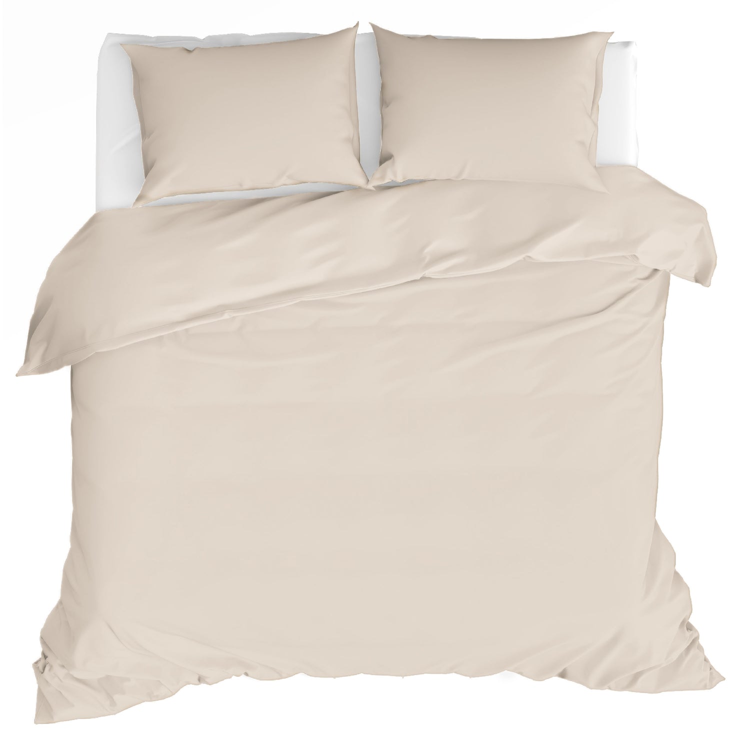 by fonQ Fresh Dekbedovertrek 240 x 200/220 cm - Dusty Sand