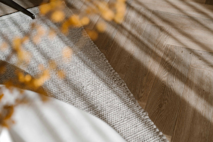 Mrcarpet Wollen vloerkleed Lichtgrijs Gotland 200x290cm (populair)