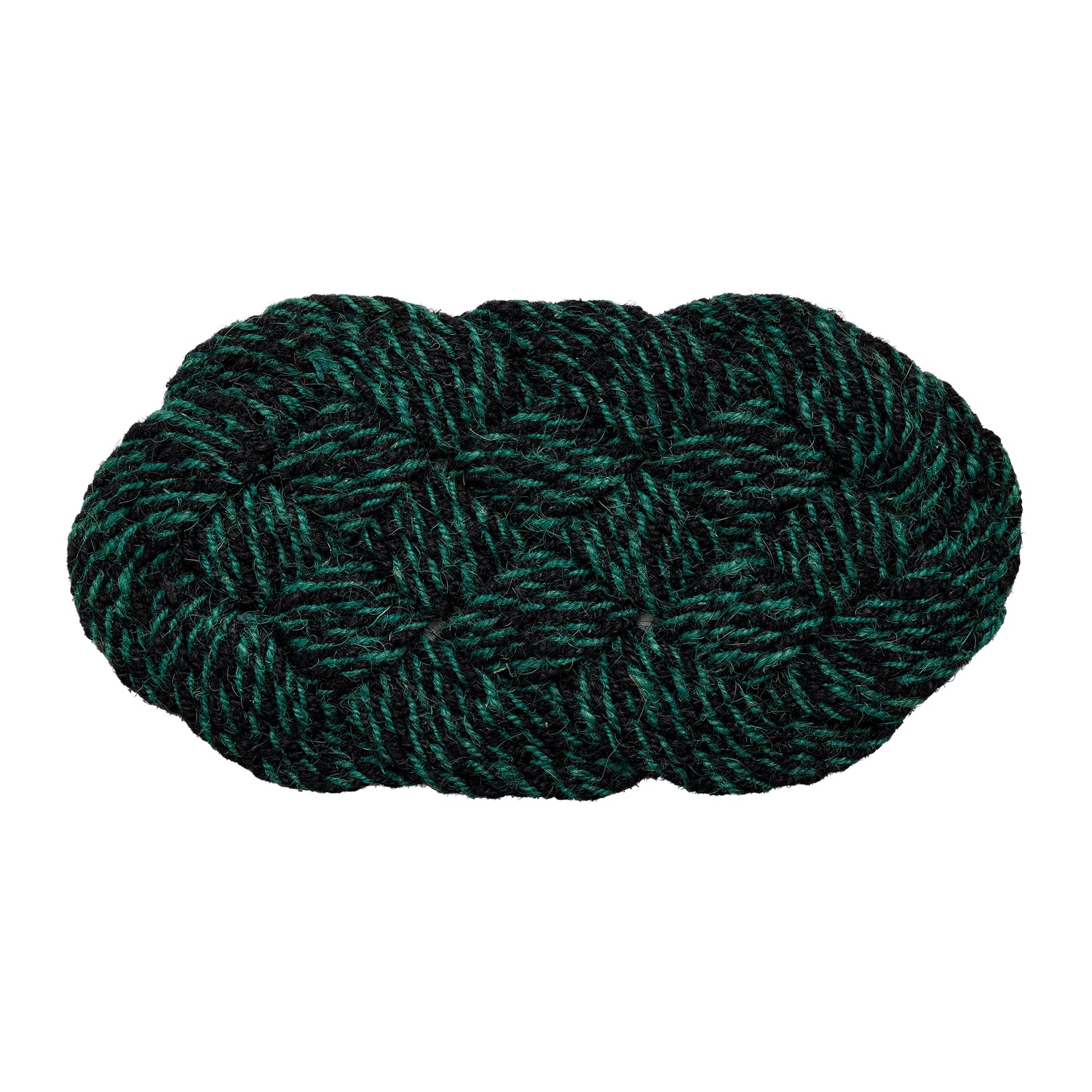 HAY Coco Swirl Deurmat - Groen / Zwart