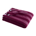 HAY Duo Throw Plaid - Plum