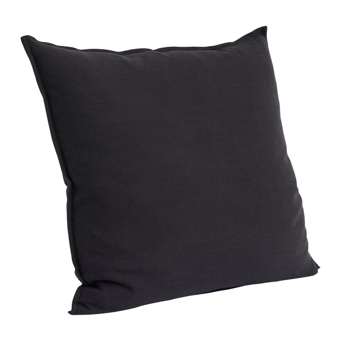 HAY Linen Kussenhoes 60 x 60 - Blauw / Zwart