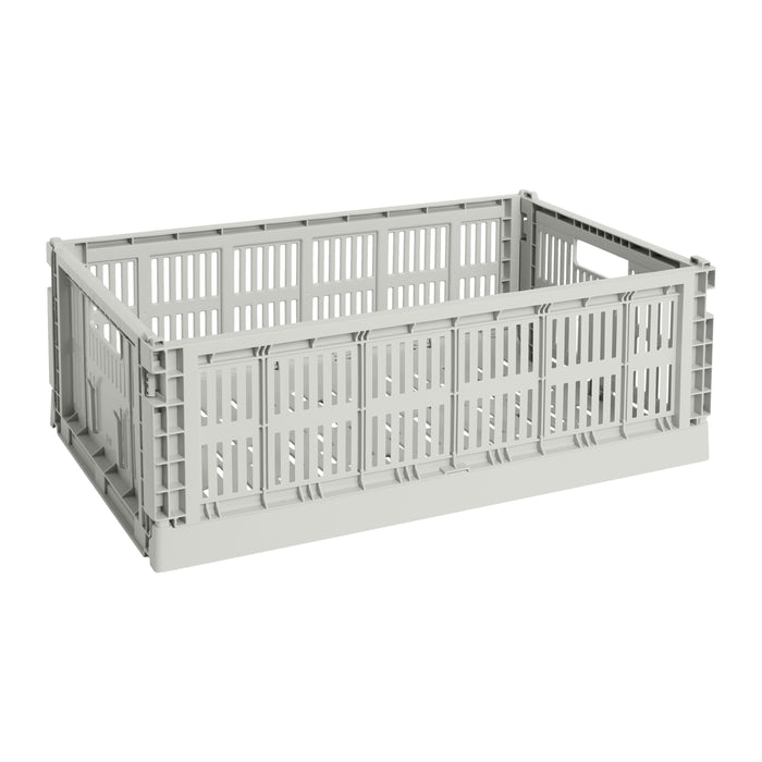 HAY Colour Krat L - Rechthoekig - Grijs