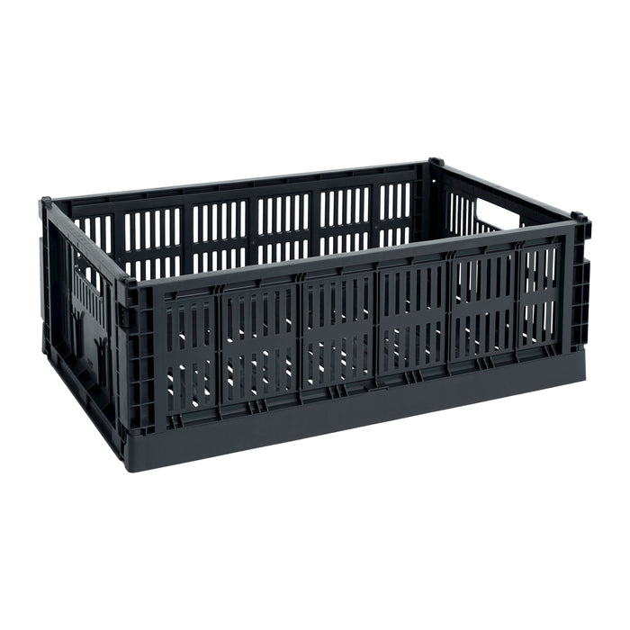 HAY Colour Krat L - Rechthoekig - Charcoal