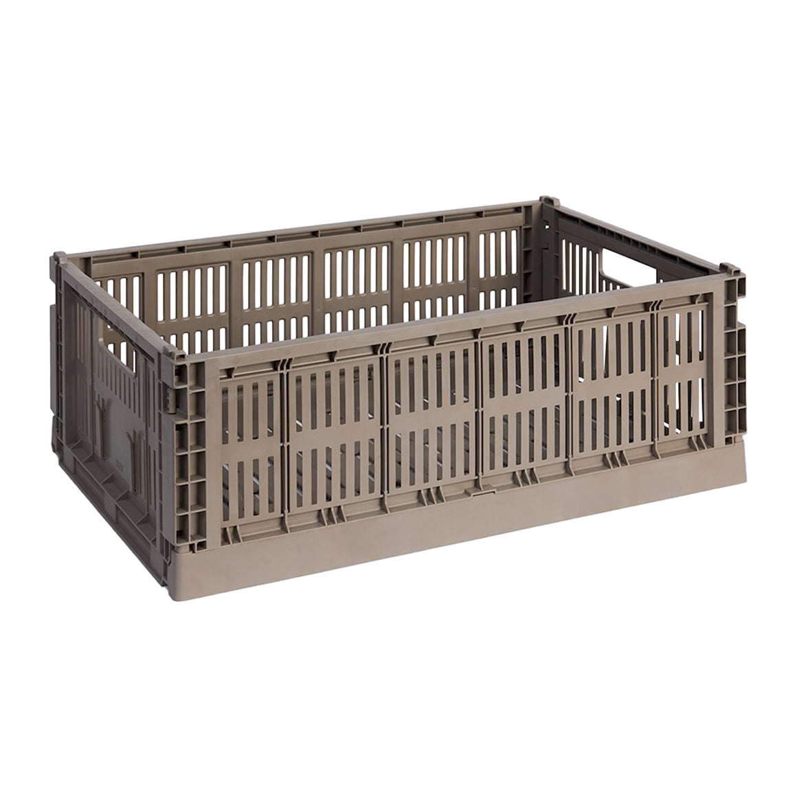 HAY Colour Krat L - Rechthoekig - Warm Grijs