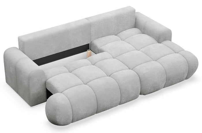 NADUVI Collection Hoekslaapbank Eden rechts bouclé