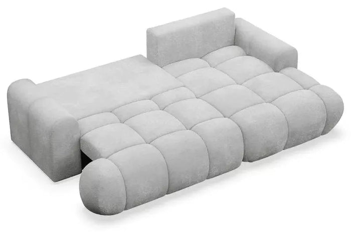 NADUVI Collection Hoekslaapbank Eden rechts bouclé