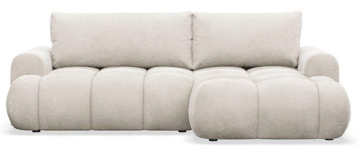 NADUVI Collection Hoekslaapbank Eden rechts bouclé