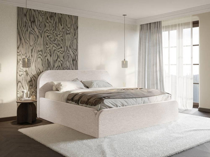 NADUVI Collection Bedframe Carina 160 x 200 chenille