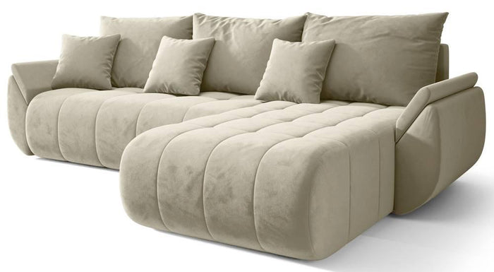 NADUVI Collection Hoekslaapbank Artesia rechts velvet