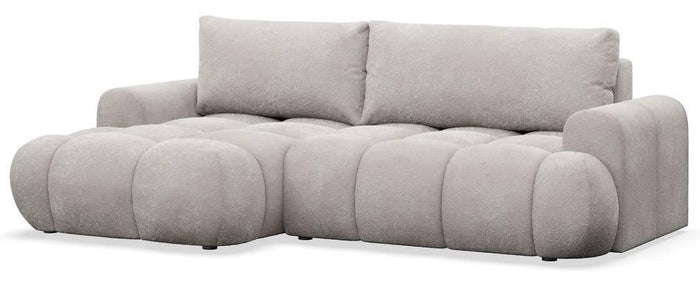 NADUVI Collection Hoekslaapbank Eden links bouclé