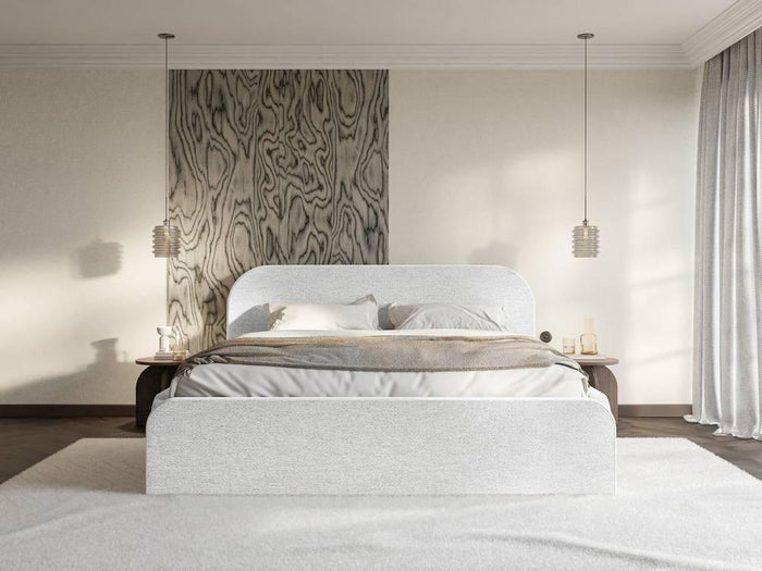 NADUVI Collection Bedframe Carina 180 x 200 chenille