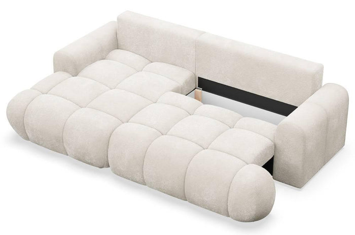NADUVI Collection Hoekslaapbank Eden links bouclé