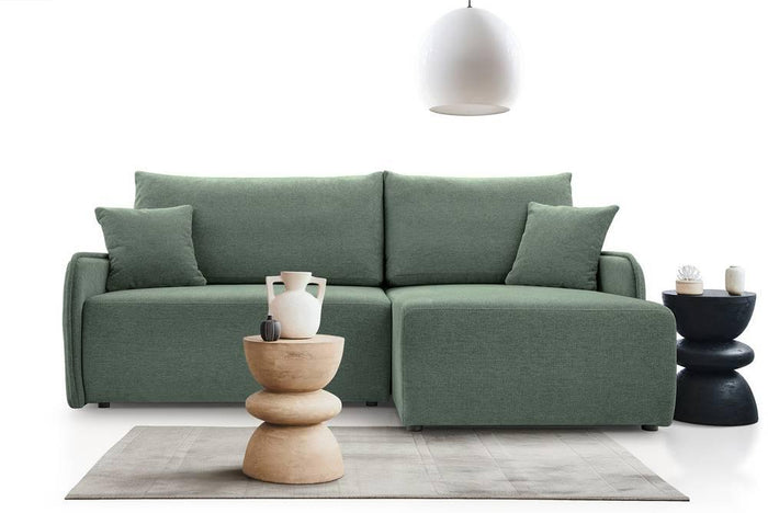 NADUVI Collection Hoekslaapbank Dessi rechts chenille