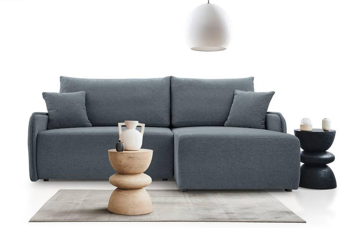 NADUVI Collection Hoekslaapbank Dessi rechts chenille