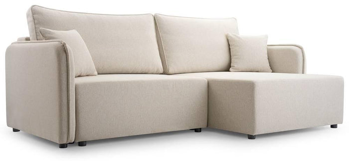 NADUVI Collection Hoekslaapbank Juni recht met opbergvak