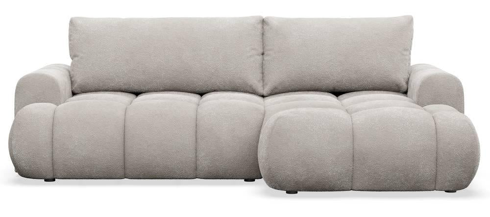 NADUVI Collection Hoekslaapbank Eden rechts bouclé