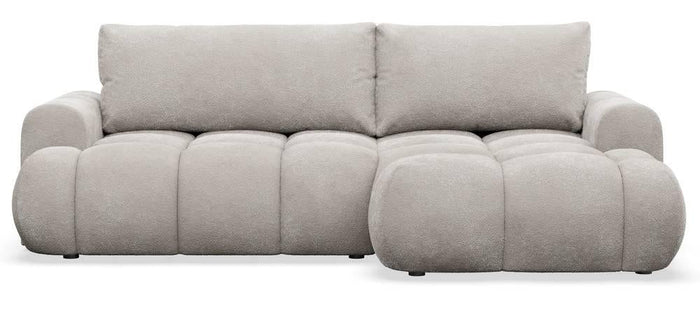 NADUVI Collection Hoekslaapbank Eden rechts bouclé