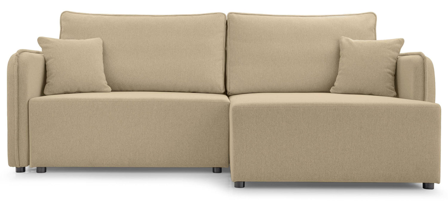 NADUVI Collection Hoekslaapbank Juni recht met opbergvak