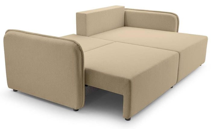 NADUVI Collection Hoekslaapbank Juni recht met opbergvak