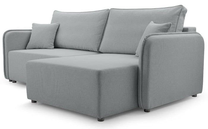 NADUVI Collection Hoekslaapbank Juni recht met opbergvak