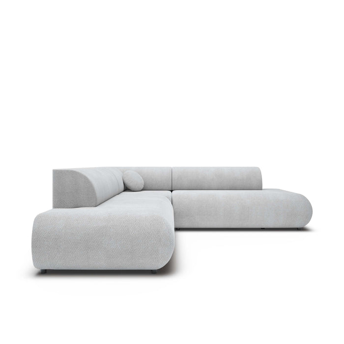 by fonQ Wisp Hoekbank Links/Rechts met Slaapfunctie - Chenille - Grijs