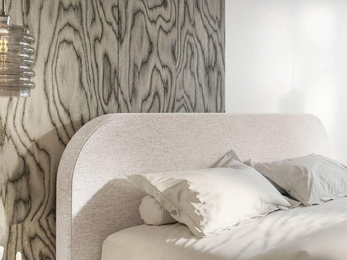 NADUVI Collection Bedframe Carina 200 x 200 chenille