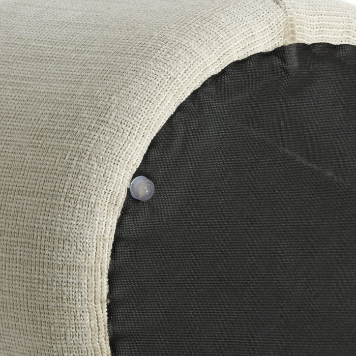 Light & Living Light&living Poef Ø50x40 cm DOMONI beige