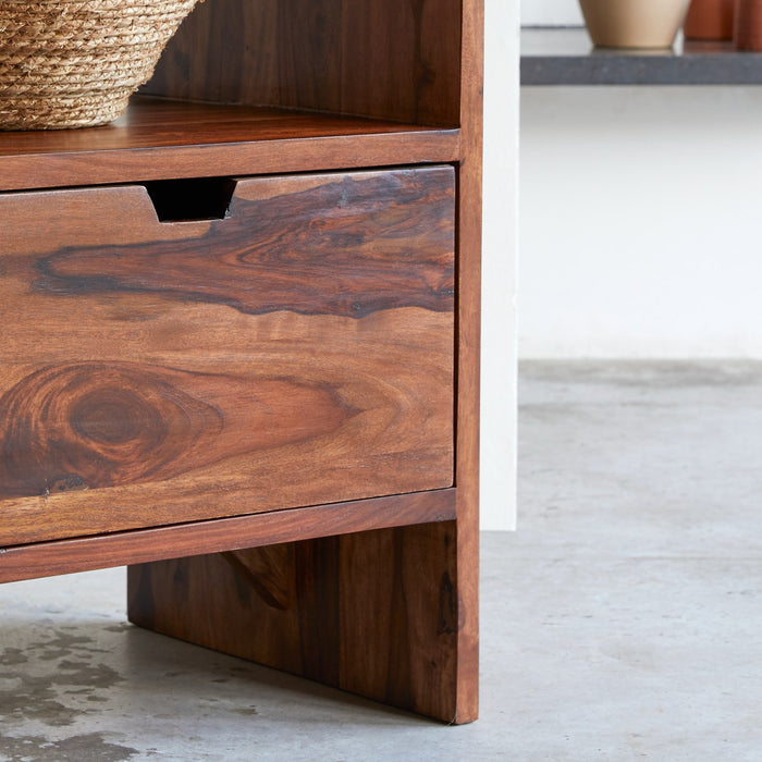 Tikamoon - Opbergmeubel in massief palissander Kwarto 60 cm