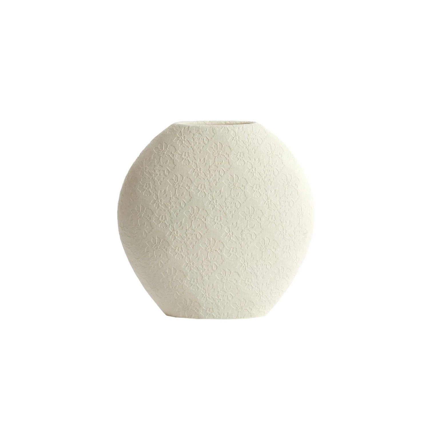 Light & Living Vaas Renda - Wit - 29.5x10x30cm