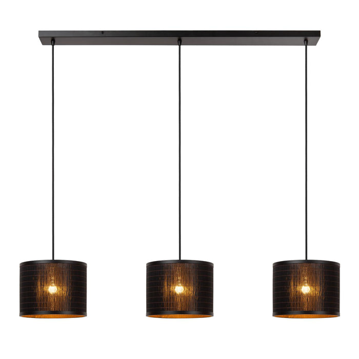 Lucide TAGALOG Hanglamp - Zwart