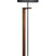 Giga Meubel - Vloerlamp Zwart|Walnoot - 45x45x163cm - Menekse