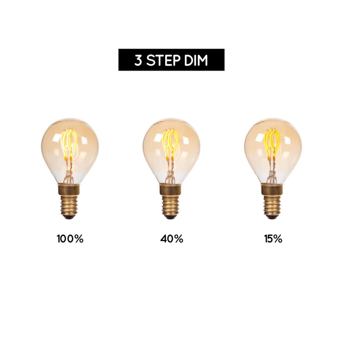 Lucide P45 Filament lamp - Amber