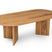 Giga Meubel - Salontafel Naturel Hout - 120x40x60cm - Lute