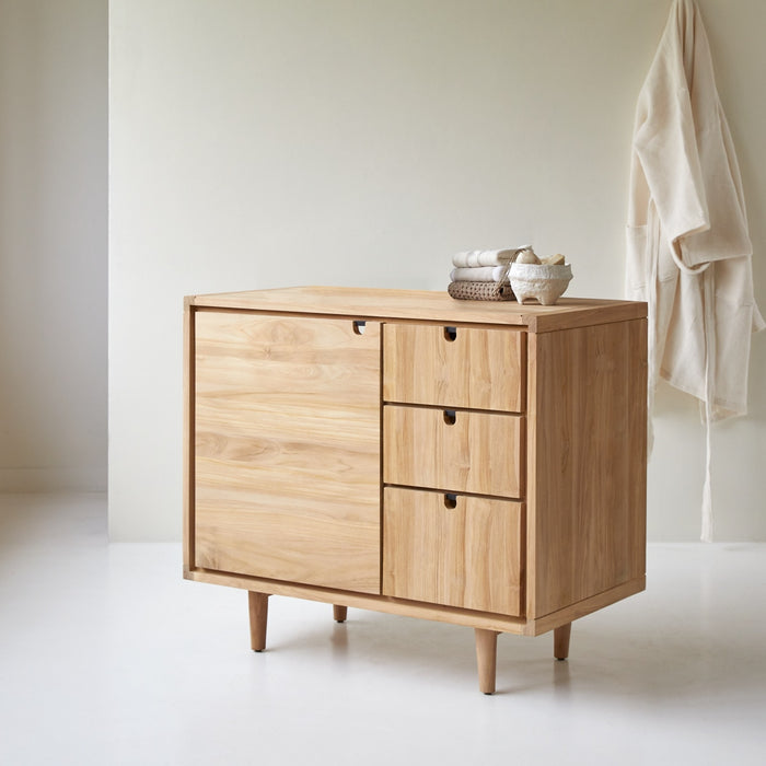 Tikamoon - Opbergmeubel in teakhout 95 Jonàk